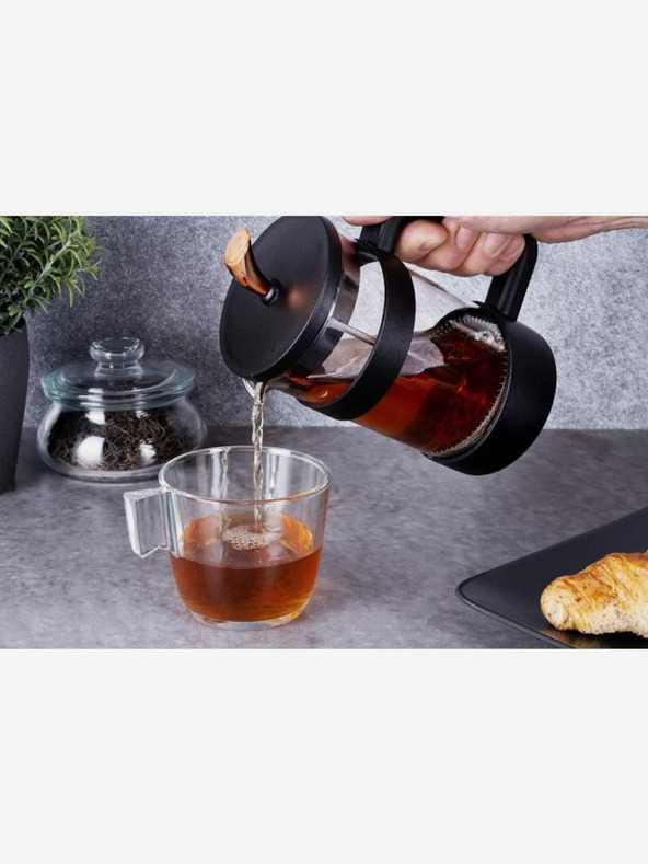 Berlingerhaus Τσάι και καφετιέρα French Press 600 ml Συλλογή Black Rose BERLINGERHAUS