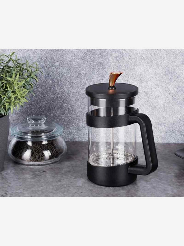 Berlingerhaus Τσάι και καφετιέρα French Press 600 ml Συλλογή Black Rose BERLINGERHAUS