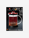 Berlingerhaus Τσάι και καφετιέρα French Press 600 ml Βουργουνδία Metallic Line BERLINGERHAUS