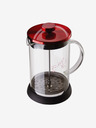 Berlingerhaus Τσάι και καφετιέρα French Press 600 ml Βουργουνδία Metallic Line BERLINGERHAUS