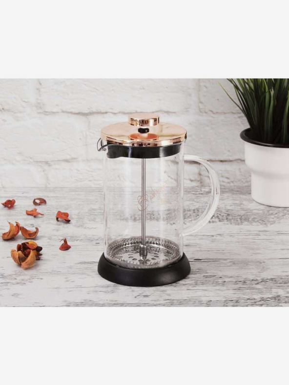 Berlingerhaus Τσάι και καφετιέρα French Press 600 ml Rosegold collection BERLINGERHAUS