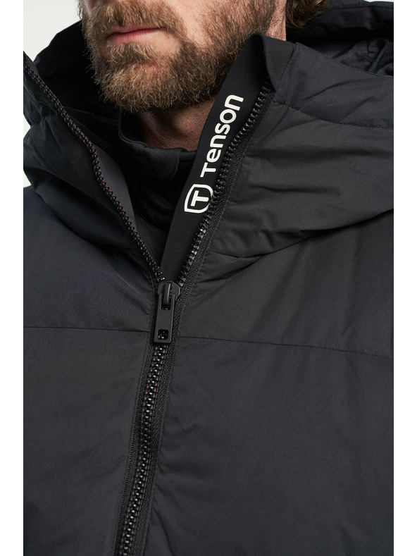 Tenson ανδρικό χειμερινό παλτό lifestyle TENSON Tenzing Down Coat M μαύρο