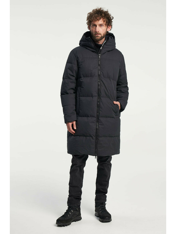 Tenson ανδρικό χειμερινό παλτό lifestyle TENSON Tenzing Down Coat M μαύρο