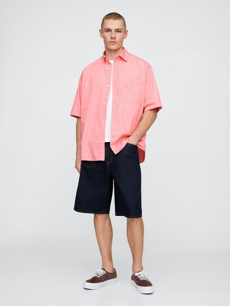 GAP Oversized βαμβακερό πουκάμισο GAP